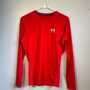 Under Armour Red HeatGear Compression Top